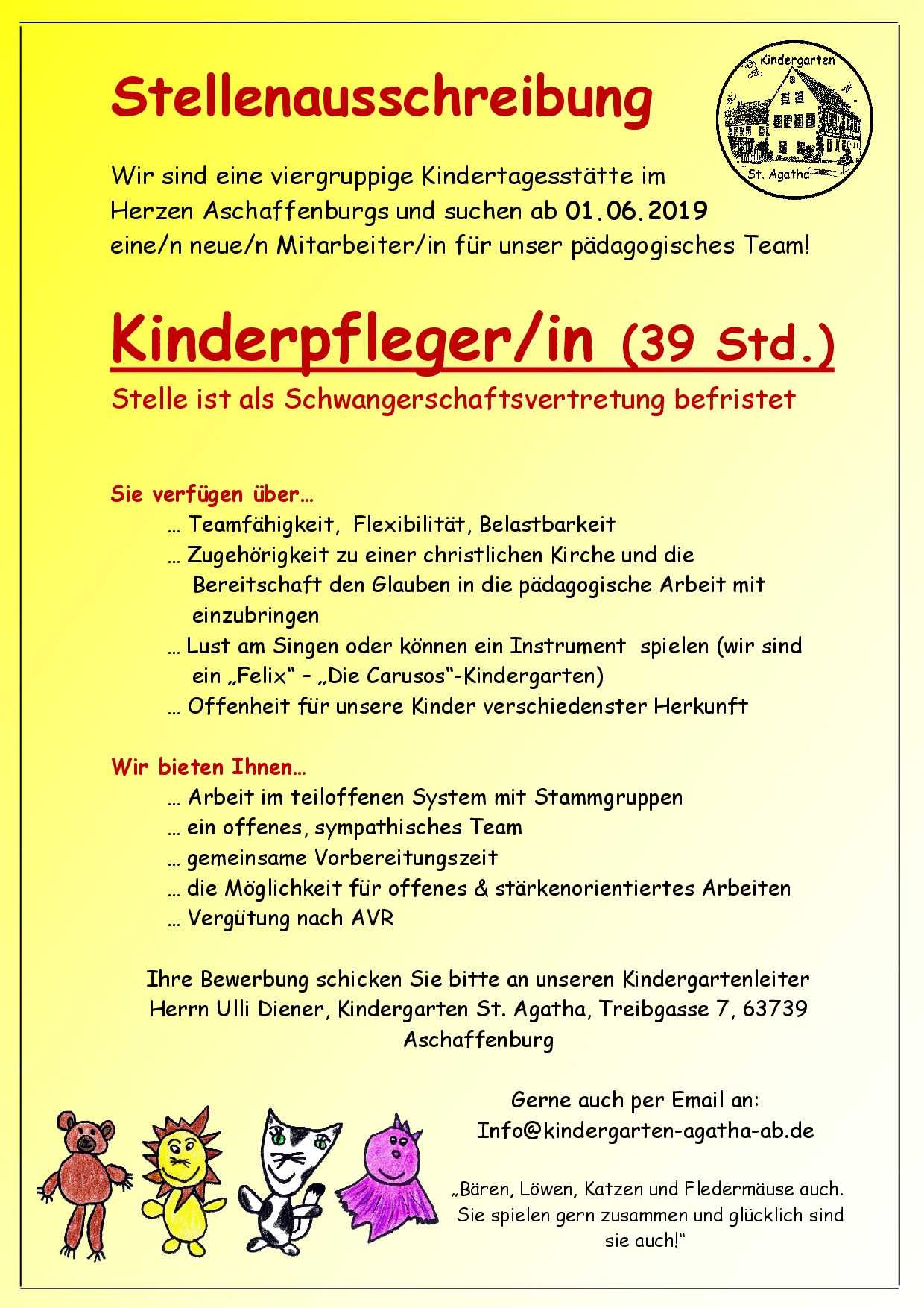 Kindergarten St. Agatha Aschaffenburg - Home